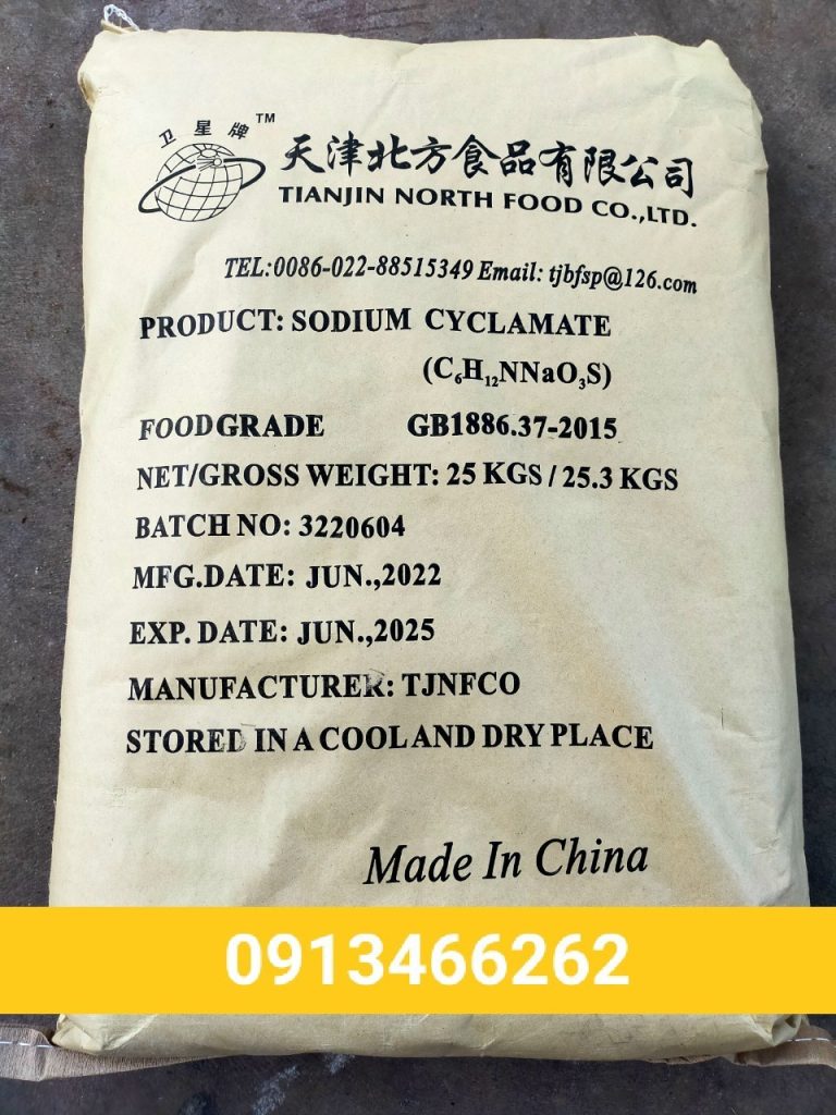 Sodium Cyclamate Natri cyclamat Chất tạo ngọt E952 C6H12NNaO3S