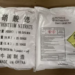 Strontium nitrate - Sr(NO3)2