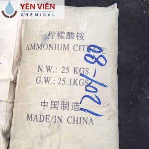 Amonium Citrate C6h11no7 | Bán Amoni Citrat